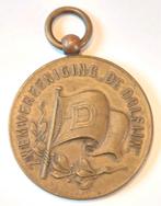 1935 Amsterdam De Dolfijn zwem vereniging medaille zwemmen, Ophalen of Verzenden, Brons, Nederland