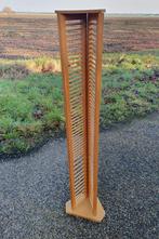 leuk houten cd-rek, cd kastje, hoogte 125 cm, Huis en Inrichting, Woonaccessoires | Cd- en Dvd-rekken, Ophalen, Zo goed als nieuw