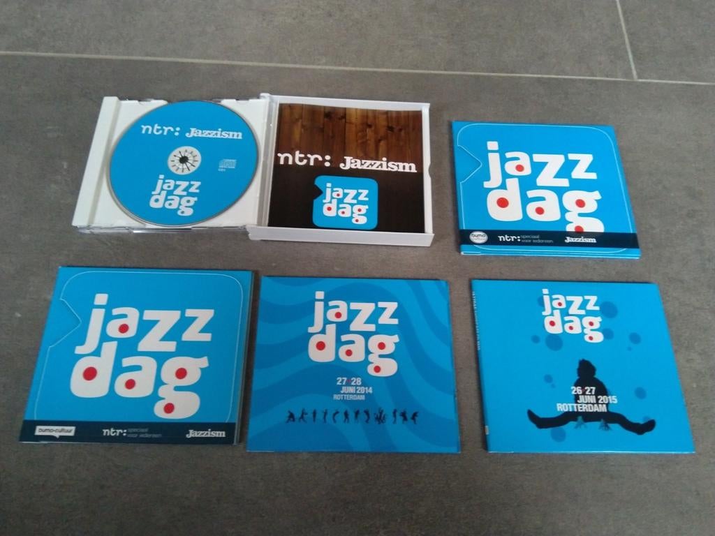 Jazzism Jazz dag: 2011, 2012, 2013, 2014, 2015, 2 cd 's/jaar, Ophalen of Verzenden, Zo goed als nieuw