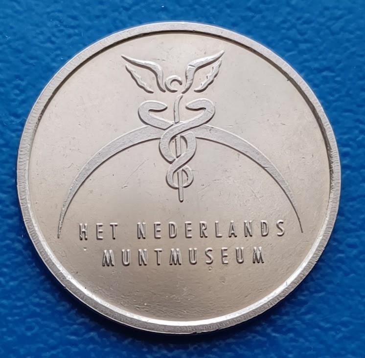 Penning Het Nederlands Muntmuseum - zonder jaartal, Postzegels en Munten, Penningen en Medailles, Verzenden, Overige materialen
