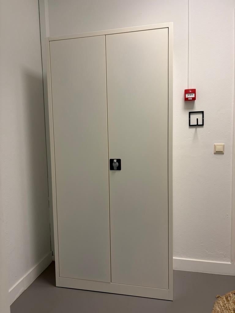 Archiefkast wit – 92x42x194 cm – zo goed als nieuw, Ophalen, 50 tot 100 cm, Zo goed als nieuw, Metaal