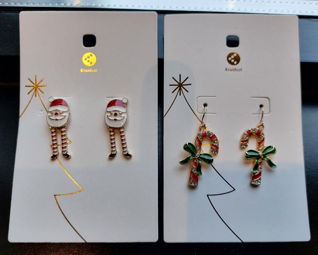 NIEUW: leuke Kerst oorbellen., Diversen, Ophalen of Verzenden, Nieuw