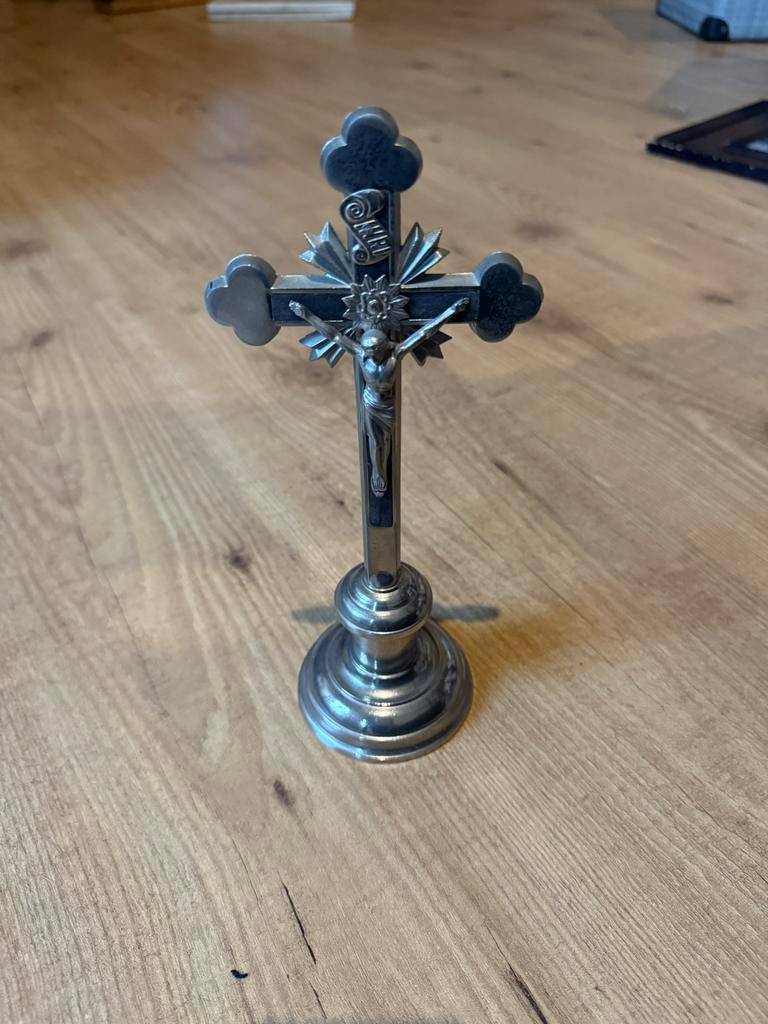 Antiek - Kruisbeeld, Antiek en Kunst, Antiek | Religie, Ophalen of Verzenden