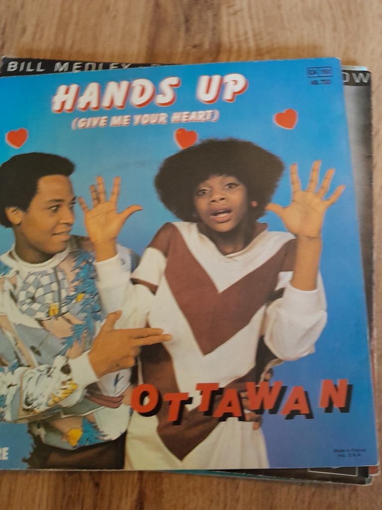 Ottawan 7inch hands up, Cd's en Dvd's, Vinyl Singles, Ophalen of Verzenden, Zo goed als nieuw, Pop