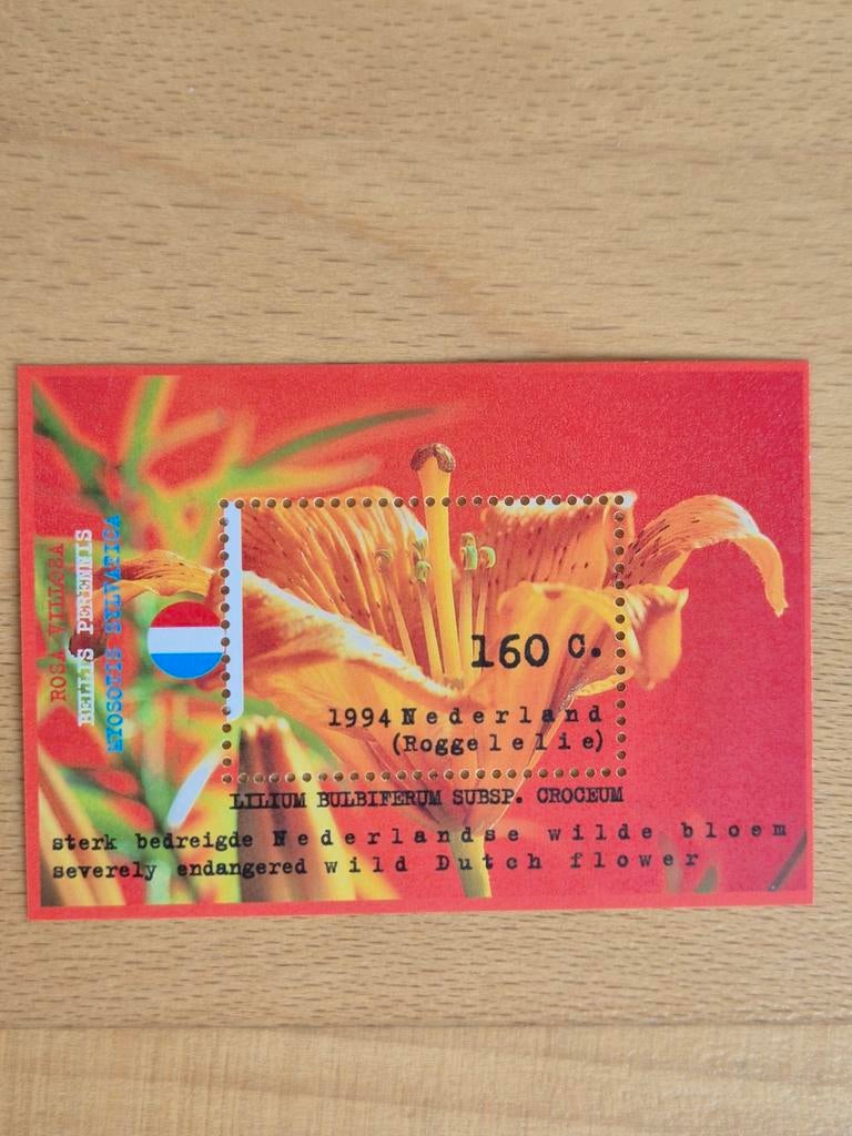 Nederland 1994 bloemen, Postzegels en Munten, Postzegels | Nederland, Ophalen of Verzenden, Na 1940, Postfris