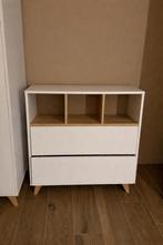 Quax loft - babykamerset - kast, commode en ledikant -wit, Ophalen, Zo goed als nieuw, Jongetje of Meisje