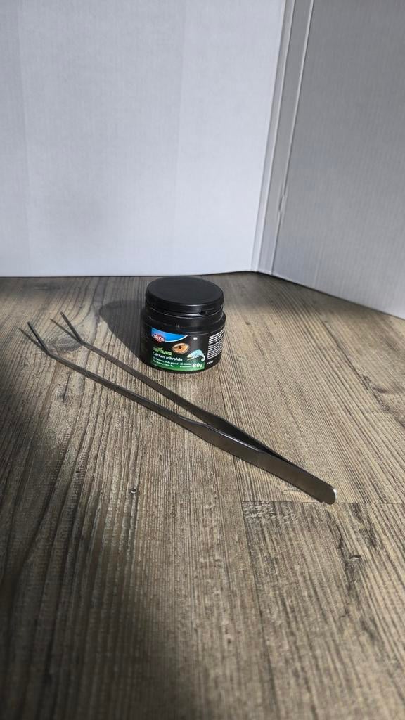 calcium + groot pincet voor reptielen en exotische dieren., Dieren en Toebehoren, Ophalen, Gebruikt, Overige typen