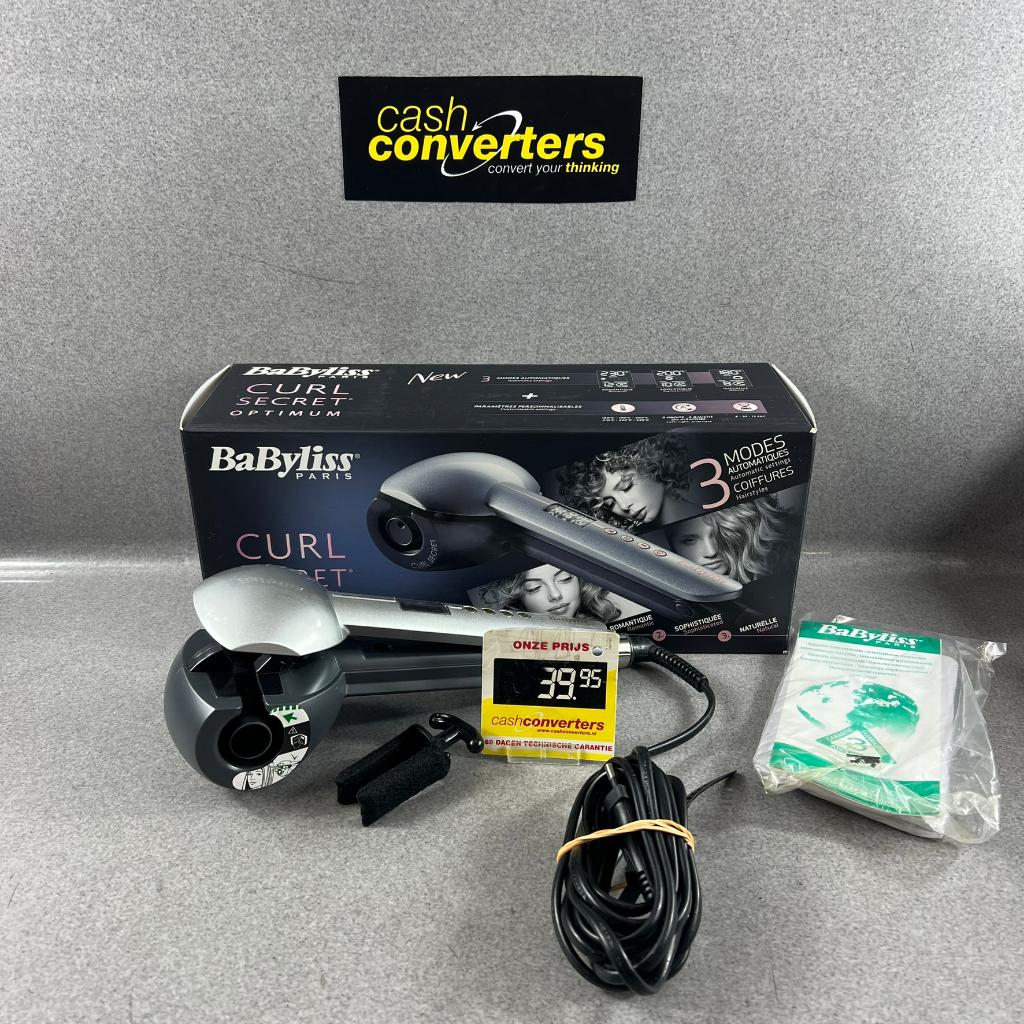 Babyliss curl secret | krultang | doos | 405423, Ophalen of Verzenden, Zo goed als nieuw, Krultang of Stijltang