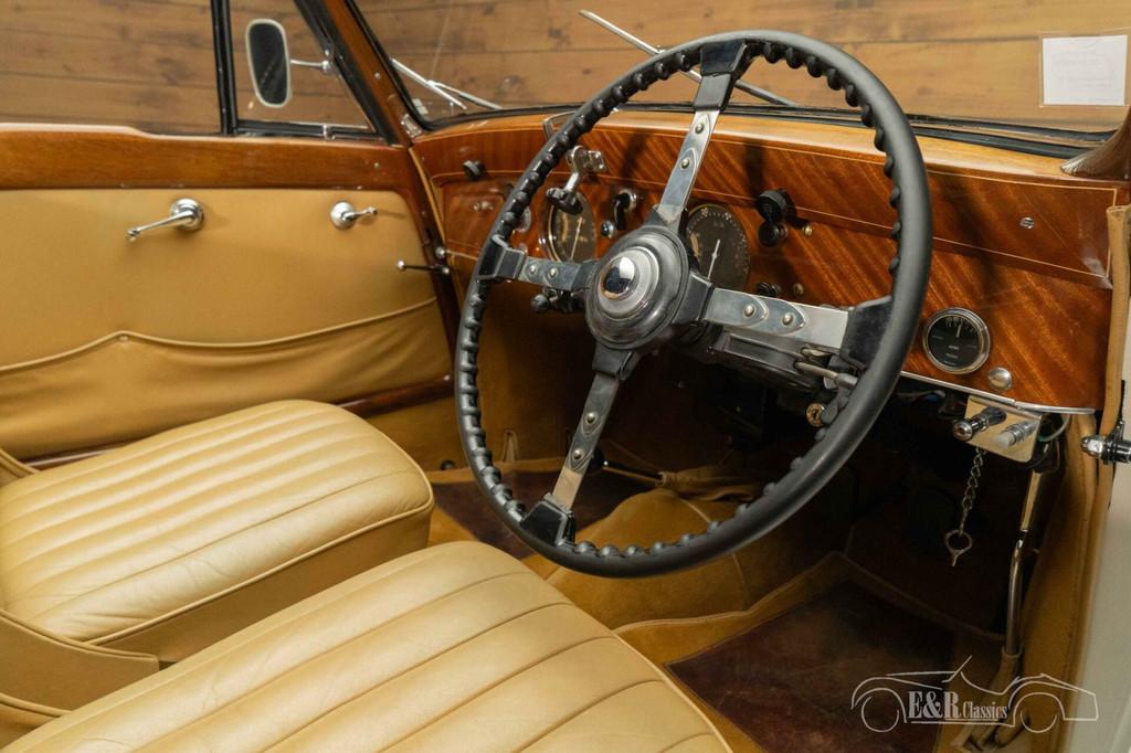 Delahaye 148L by Chapron | Slechts 2 gebouwd | 1939, Overige merken, Achterwielaandrijving, Cabriolet, 4 stoelen