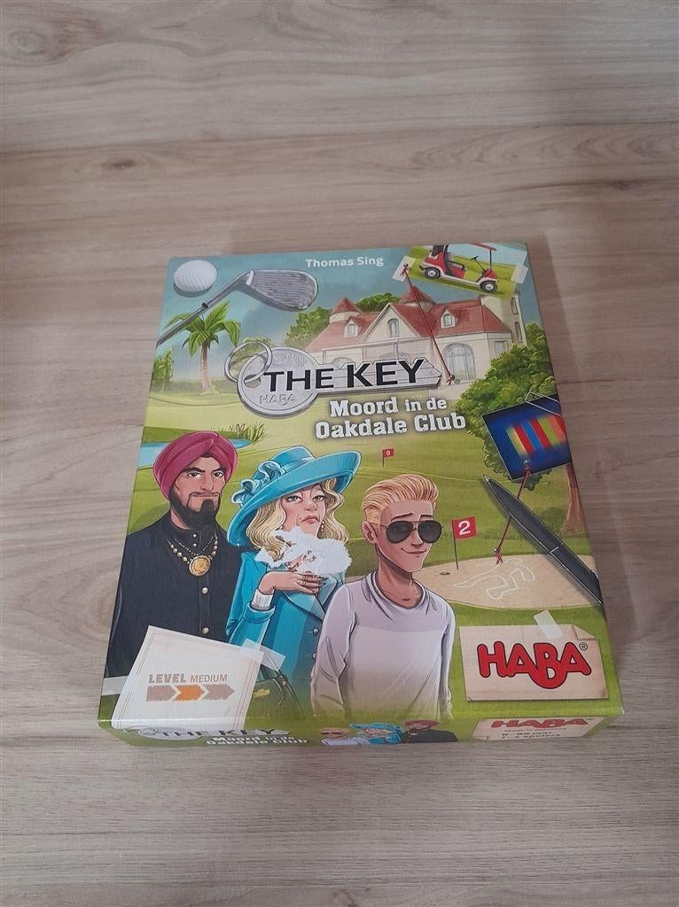 The Key - Moord in de oakdale club - s3475, Hobby en Vrije tijd, Gezelschapsspellen | Bordspellen, Verzenden, Zo goed als nieuw
