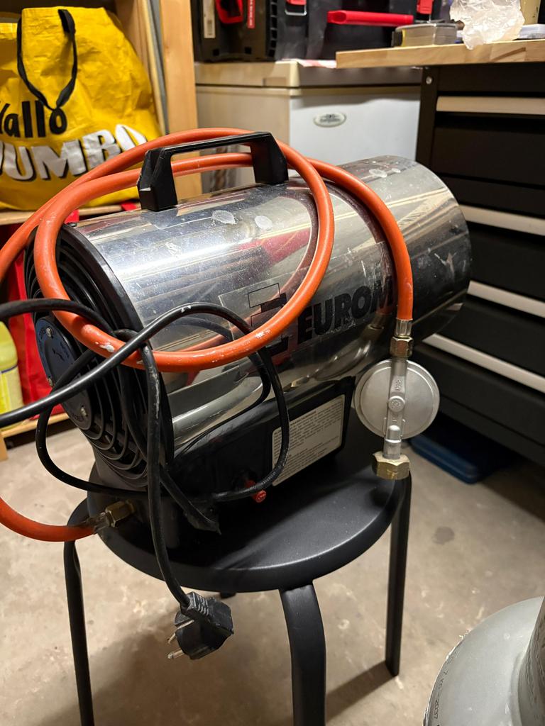 Hete luchtkanon, Ophalen of Verzenden, Zo goed als nieuw, 250 ampère of meer, Overige typen