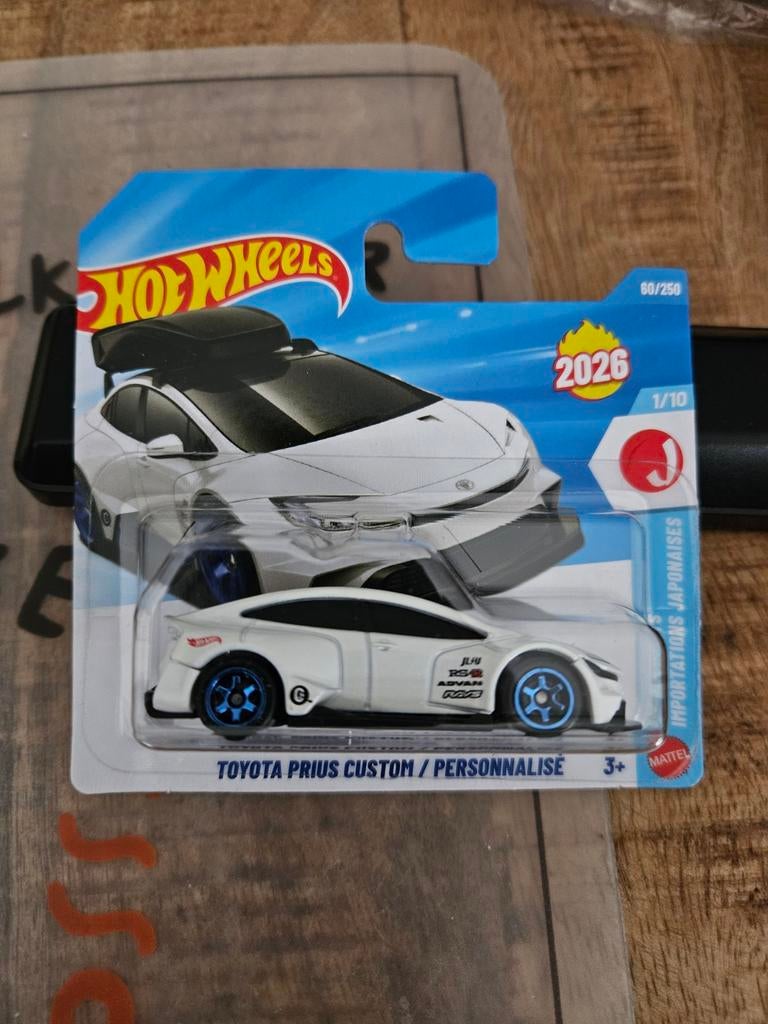Hotwheels Toyota Prius Custom zonder Dakkoffer Nieuw, Ophalen of Verzenden, Nieuw, Auto