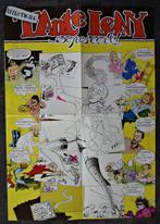 Uitnodiging Poster Tante Leny Exposeert! - Peter Pontiac, Verzenden, Overige figuren, Zo goed als nieuw, Plaatje, Poster of Sticker