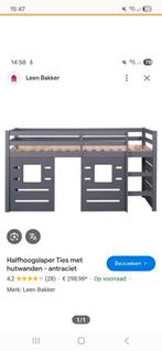 Halfhoogslaper, Ophalen, Zo goed als nieuw, Eenpersoons, Stapelbed