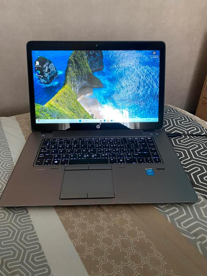 Tk hp elitebook 850 i7 core tochscreen, Computers en Software, Windows Laptops, Zo goed als nieuw, 15 inch, SSD, 2 tot 3 Ghz, 8 GB