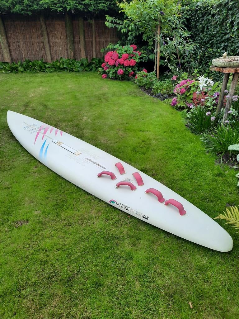 Fanatic Cat Raceboard 368 compleet met mast, zeil en giek, Watersport en Boten, Windsurfen, Ophalen