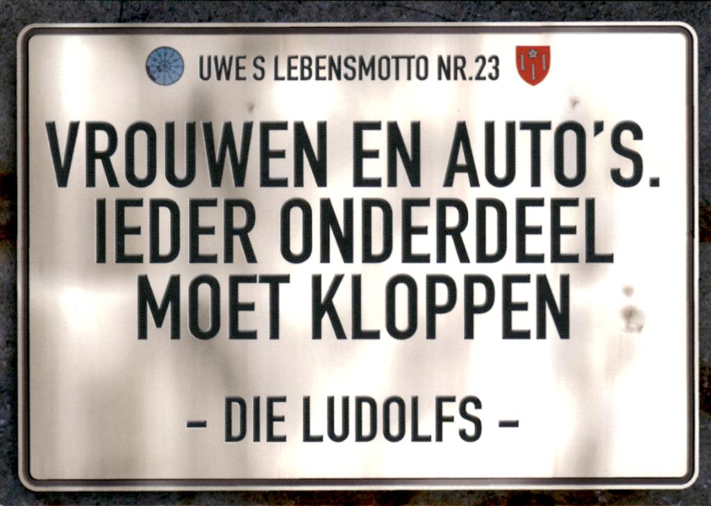 Vrouwen en auto's..... Die Luldolfs, Ophalen of Verzenden, 1980 tot heden, Ongelopen, Overige thema's