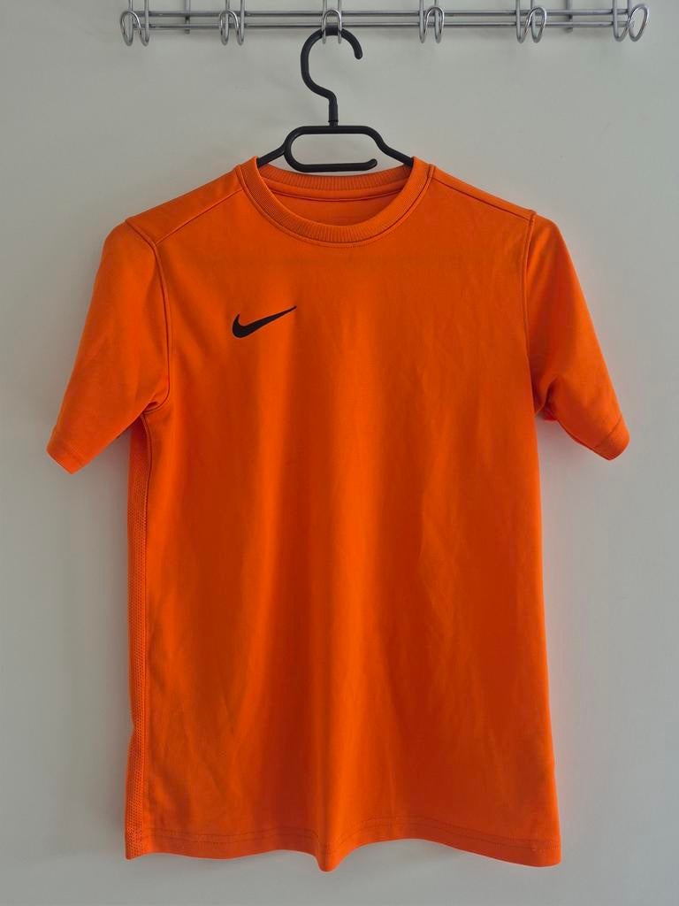 Oranje Nike sportshirt maat L kinderen, Kinderen en Baby's, Ophalen of Verzenden, Nike