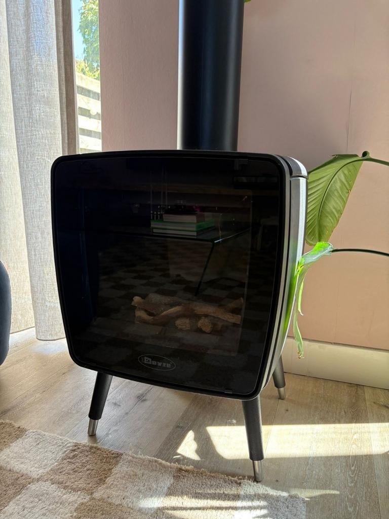 DOVRE 35GA - Vintage look kachel | Zwart, Ophalen, Gas, Overige soorten, Zo goed als nieuw