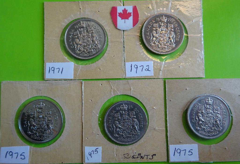 Munten Canada, Verzenden, Noord-Amerika