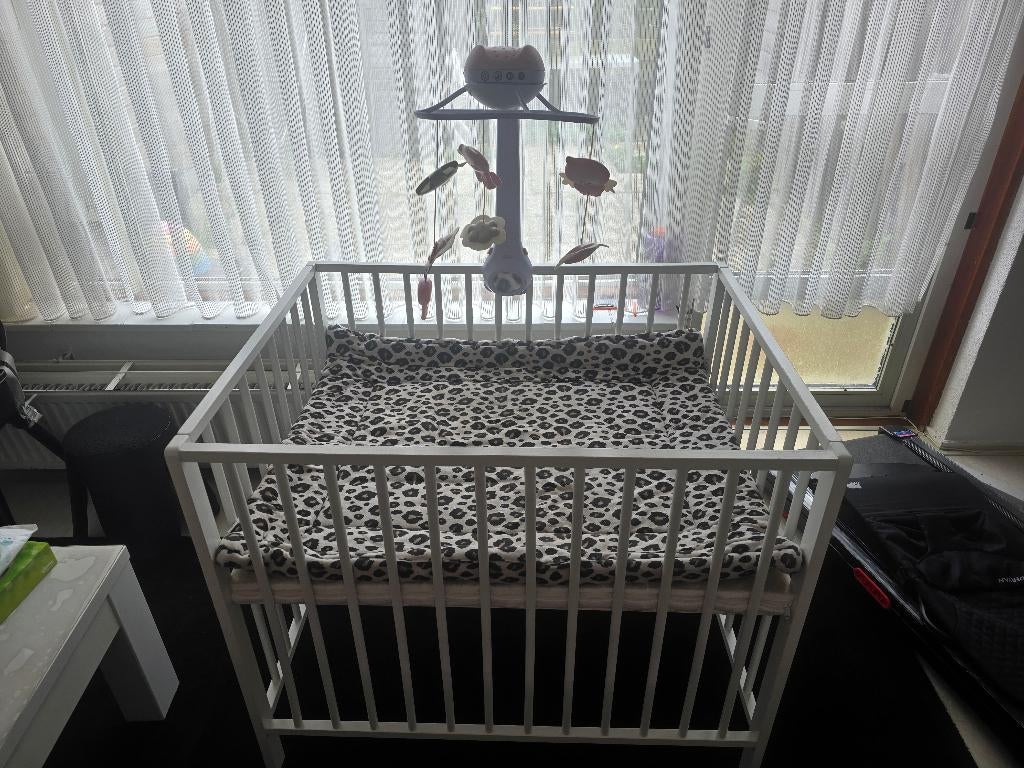 Baby box, Ophalen, Gebruikt, Rechthoekig, Boxkleed