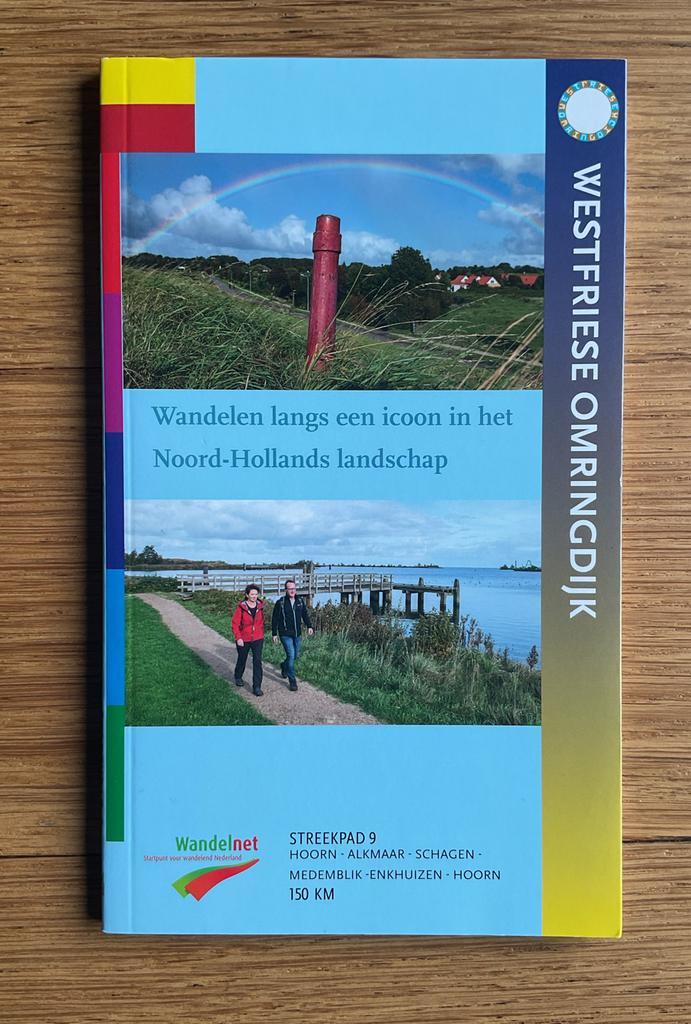 Wandelgids Westfriese Omringdijk - Streekpad 9, Boeken, Reisgidsen, Zo goed als nieuw, Fiets- of Wandelgids, Benelux, Overige merken