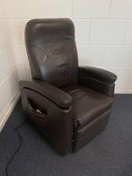 Fitform sta op relax stoel donkerbruin leer - 260222, Bruin, Verzenden, Leer, Zo goed als nieuw