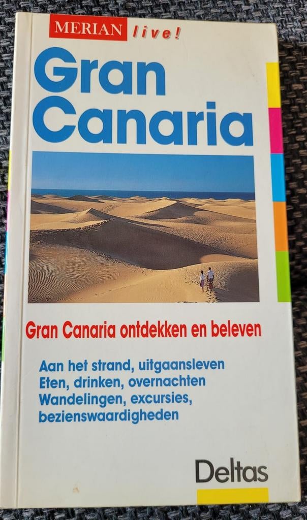 Gran canaria spanje spain españa deltas merian live!, Ophalen of Verzenden, Europa, Reisgids of -boek, Overige merken