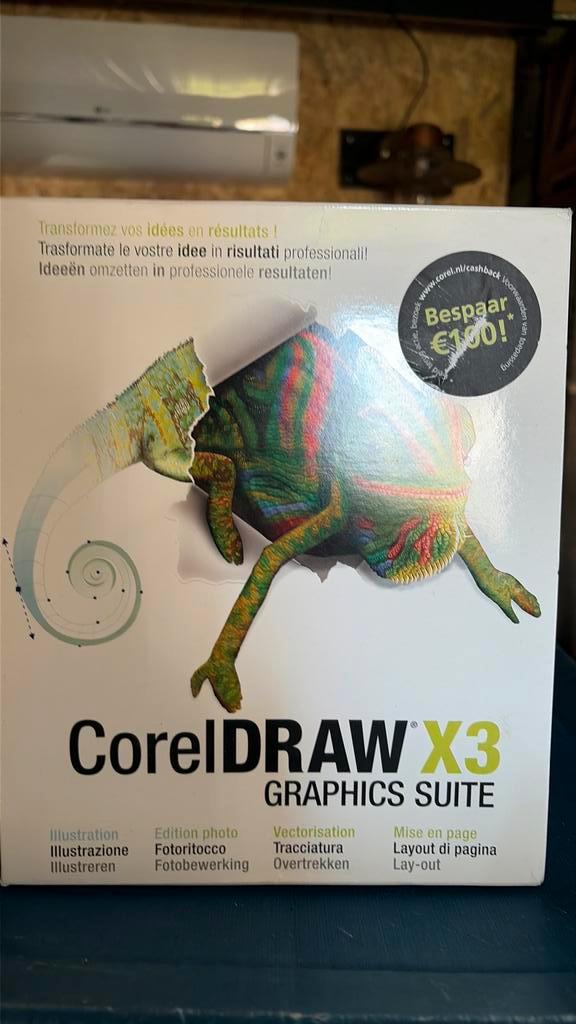 Corel CorelDraw Graphics Suite X3, Computers en Software, Besturingssoftware, Ophalen