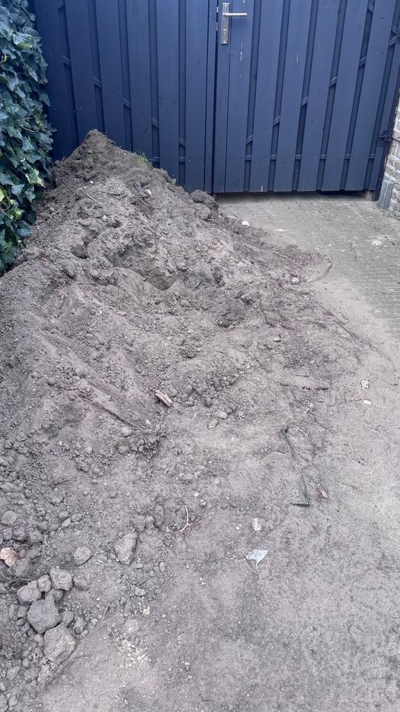 Zwart zand / tuinaarde GRATIS Ophalen wanneer het schikt, Tuin en Terras, Ophalen, Zo goed als nieuw, Overige typen