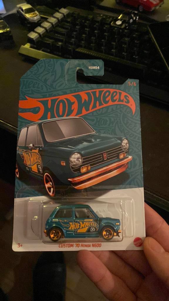 Hot Wheels Custom 1970 Honda N600 56 Years Anniversery, Ophalen of Verzenden, Nieuw