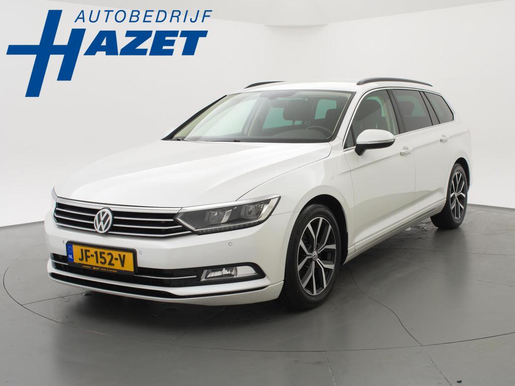 Volkswagen Passat Variant 1.6 TDI DSG AUT COMFORTLINE + WEGK, Auto's, Volkswagen, Stof, Gebruikt, 4 cilinders, Wit