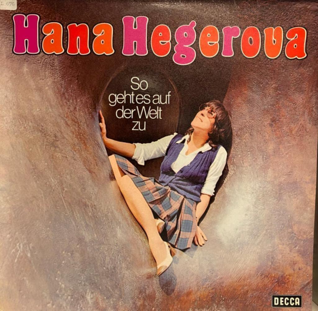 Hana Hegerova – So Geht Es Auf Der Welt Zu, Ophalen of Verzenden, Zo goed als nieuw, 12 inch