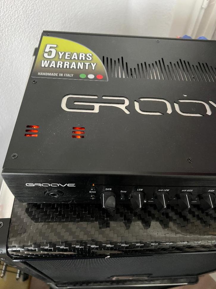 GRBASS, GROOVE 800 basversterker, met buizen, GR BASS, Muziek en Instrumenten, Versterkers | Bas en Gitaar, Zo goed als nieuw