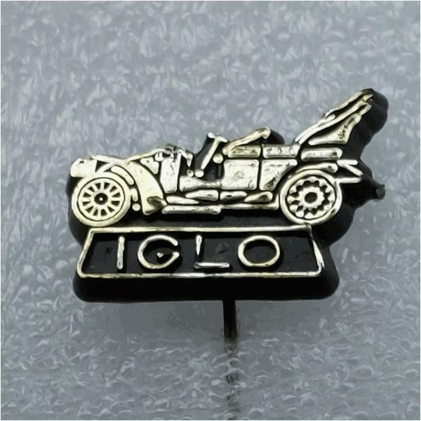 SP0752 Speldje Iglo oldtimer, Verzamelen, Ophalen of Verzenden, Gebruikt, Overige onderwerpen