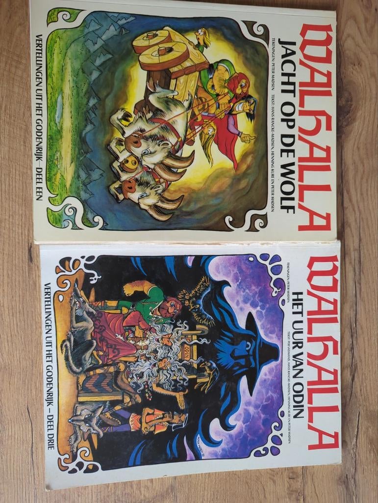 Walhalla: Jacht op de Wolf & Het Uur van Odin (Deel 1 & 3), Boeken, Ophalen of Verzenden, Gelezen, Peter Madsen, Hans Rancke-Madsen