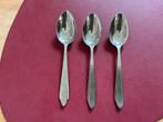 3 kleine lepels - Voorschoten - soort puntfilet, Antiek en Kunst, Antiek | Bestek, Ophalen of Verzenden