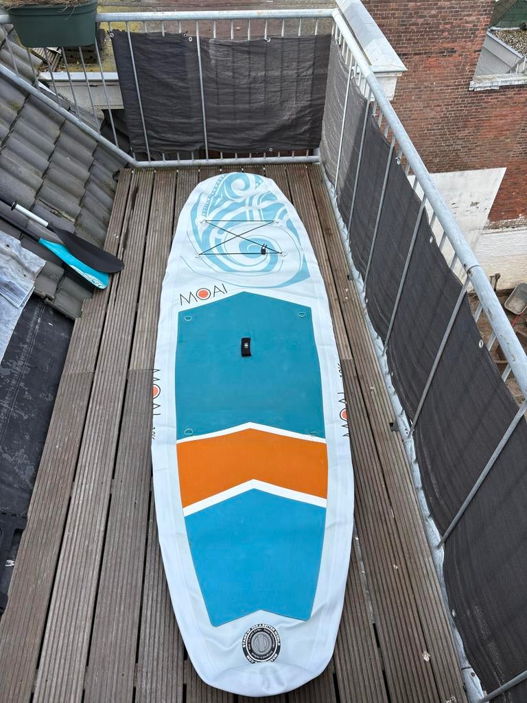 SUP-board inflatable MOAI 10’6 - Goede staat! Complete set!, Watersport en Boten, Suppen, Ophalen, Zo goed als nieuw, SUP-boards