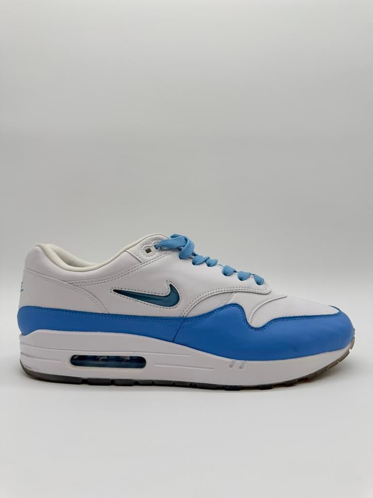 Nike Air Max 1 Jewel University Blue EU 47,5, Kleding | Heren, Schoenen, 1213NL, Ophalen of Verzenden, Nike, Flippr.info@gmail.com