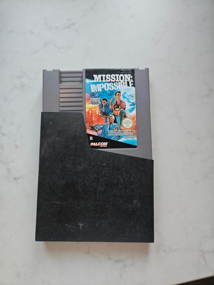 Mission: Impossible NES Game Cartridge, Spelcomputers en Games, Games | Nintendo NES, Gebruikt, Avontuur en Actie, 1 speler, Vanaf 7 jaar