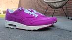 Nike Air Max 1 Magenta Canvas 308866 - Weinig gedragen, Ophalen of Verzenden, Zo goed als nieuw, Overige kleuren