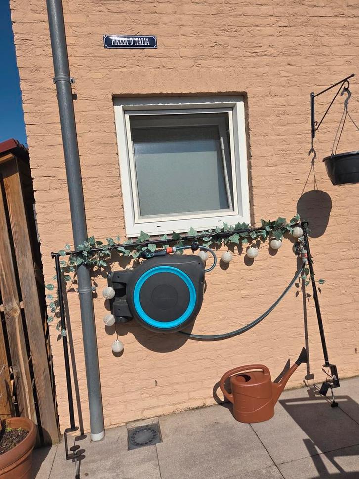 Decoratieve tafelstandaard met klimop en lampjes, Tuin en Terras, Overige Tuin en Terras, Gebruikt, Ophalen