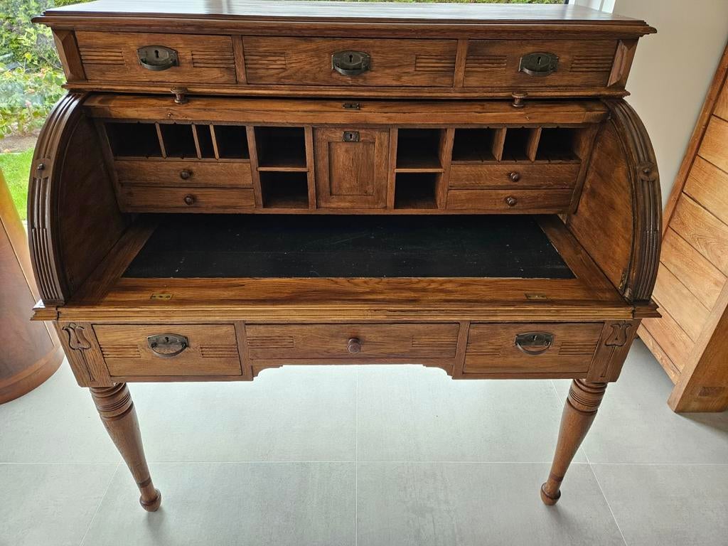 Sfeervol Secretaire Bureau met Sleutels - Ook als Kaptafel, Antiek en Kunst, Ophalen