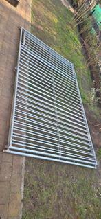 2 kennelpanelen met deur 3 meter lang 1.85 hoog., Ophalen, 110 cm of meer, 100 cm of meer