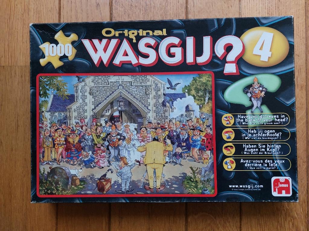 Wasgij Puzzel 4, Ophalen of Verzenden, 500 t/m 1500 stukjes, Gebruikt, Legpuzzel