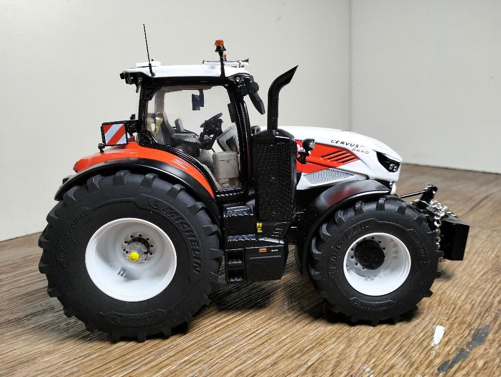 Te koop Marge Models Steyr Cervus 6440 CVT Verbouwd., Hobby en Vrije tijd, Ophalen of Verzenden, Nieuw, Tractor of Landbouw, Overige merken