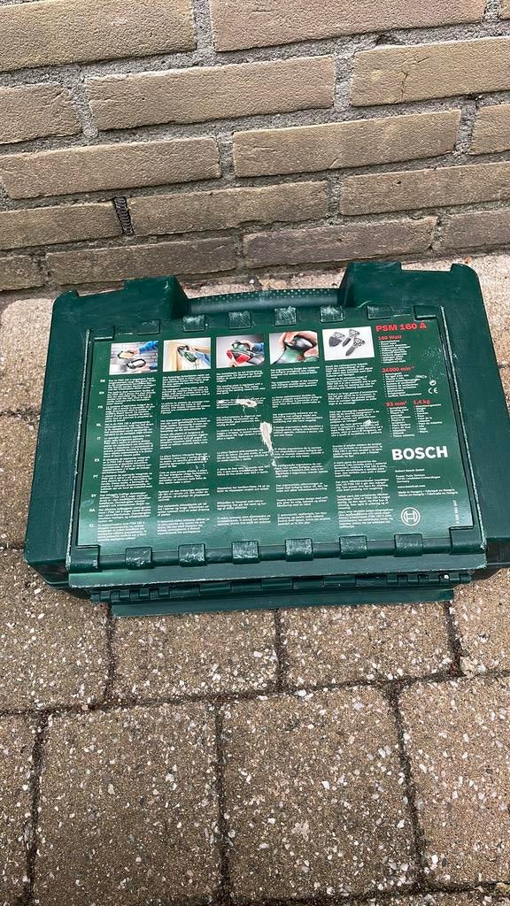 Bosch delta schuurmachine, Ophalen, Gebruikt, Minder dan 600 watt, Vlakschuurmachine