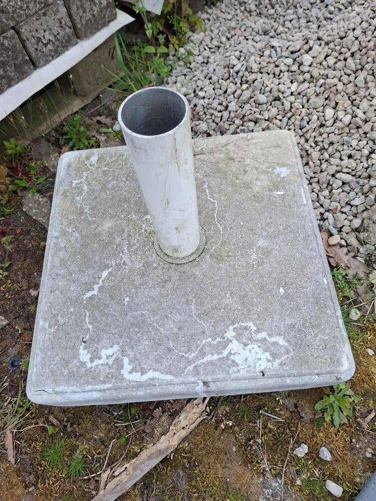 Parasolvoet - beton, Ophalen, Gebruikt, Minder dan 1 meter, Parasolvoet