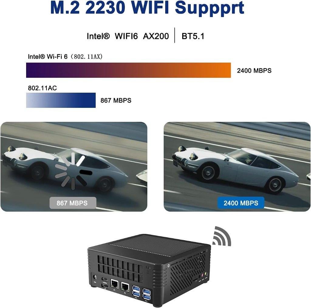 Minisforum X300, Ryzen 5 3400GE, 16GB / 512GB, Computers en Software, Desktop Pc's, MINISFORUM, Refurbished, SSD, Minisforum