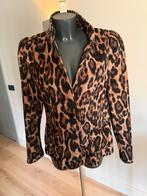 ML Collections Panterprint Blazer Maat 44, Bruin, Maat 42/44 (L), Ophalen of Verzenden, Jasje